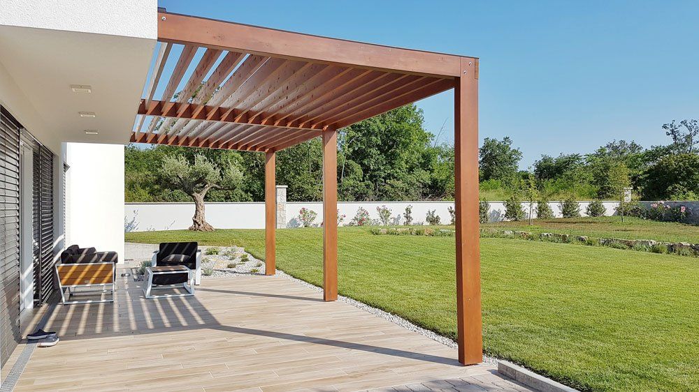 Création d’un espace extérieur abrité avec une pergola