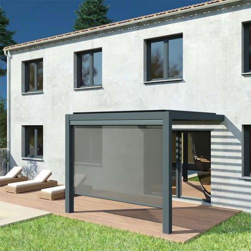 Des pergolas à toile, avec ou sans motorisation